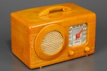 Motorola Radio 50XC ’Circle Grille’ in Warm Yellow Marbleized Catalin